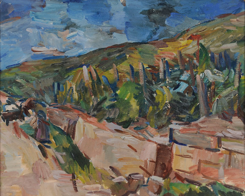 Südliche Landschaft von Manfred Henninger